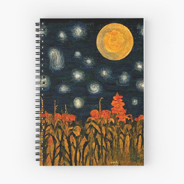 Item preview, Harvest Moon Over the Corn Maze designed and sold by Amy  Webb.