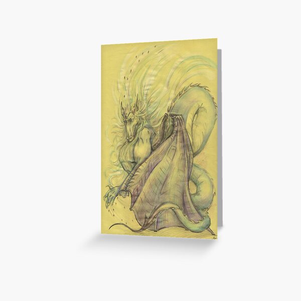 Dragon Greeting Card