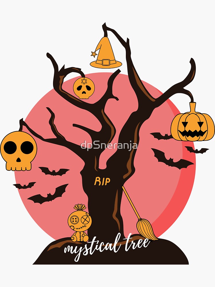 Buff Wise Mystical Tree Meme Sticker for Sale by Rezzhul