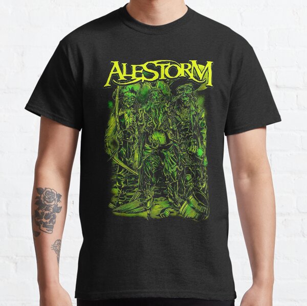 Marchandise officielle alestorm-Music-Power-Metal T-shirt classique