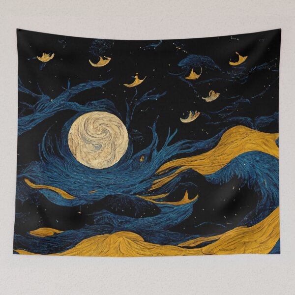 Item preview, As the Golden Bats Fly designed and sold by Amy  Webb.