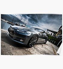 Schönheit von Tesla S Poster
