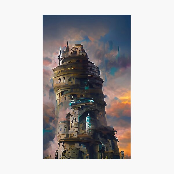 Item preview, gloomy building designed and sold by OverAltruist.