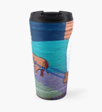 Mule and trolley Travel Mug
