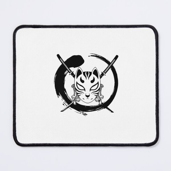 Item preview, Samurai fox mask designed and sold by mysticallyprint.
