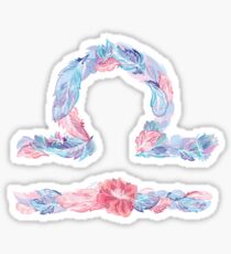 Waage-Sternzeichen Sticker