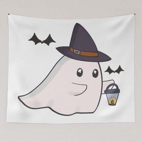 Item preview, Cute Halloween Ghost designed and sold by Sheeepie.