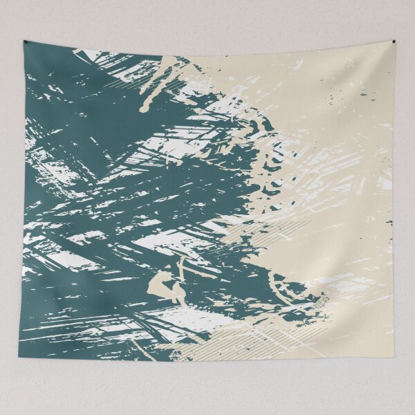 Item preview, Worksop Floor Accidental Paint Spill Surprise Design designed and sold by FuddalanDesigns.