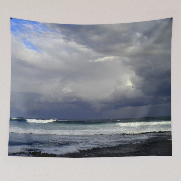 Item preview, Coastal Vibes Moody Ocean and Stormy Sky - Seascape and Landscape 3 of 4 designed and sold by Beachy.