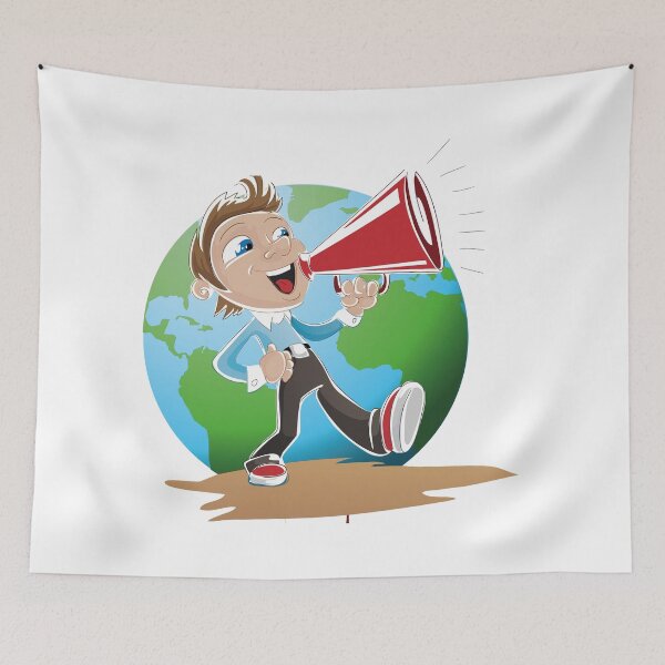 Item preview, environmental activist illustration designed and sold by Richstd.