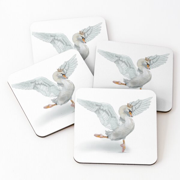 Item preview, Ballerina Swan designed and sold by rachelreitanart.