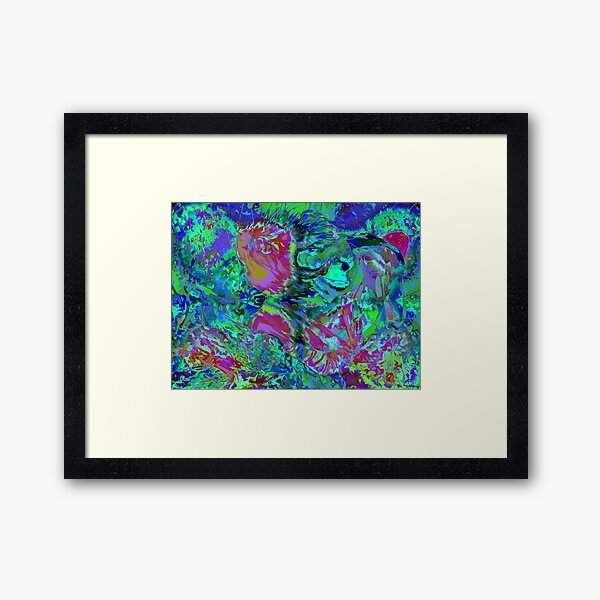 L'Homme Numérique - Boy 01 Framed Art Print