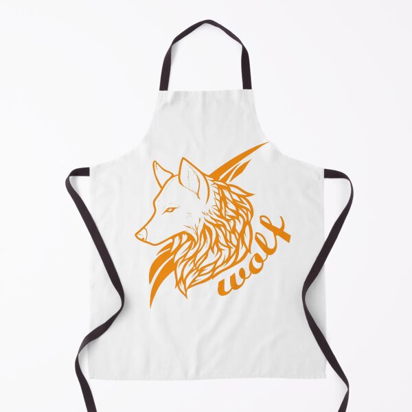 Item preview, Wolf Brave Orange Craze Tees designed and sold by Barnissim.