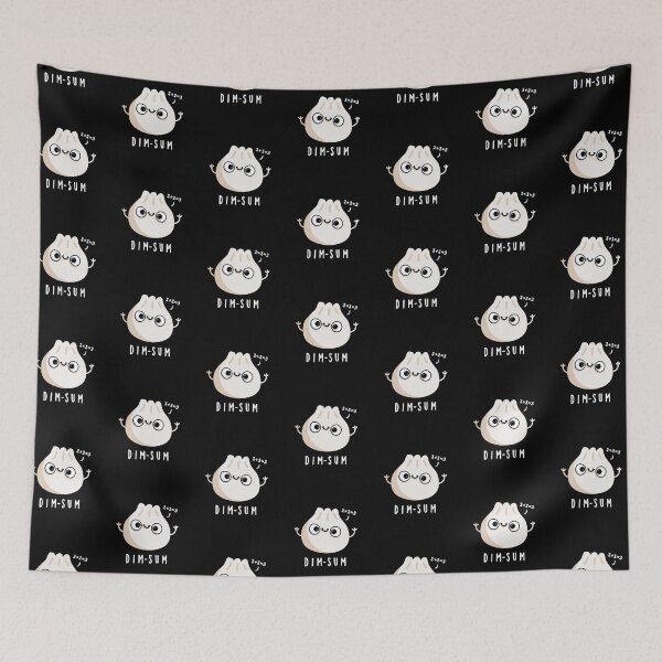 Item preview, Dim-sum Funny Dimsum Math Puns (Dark BG) designed and sold by punnybone.