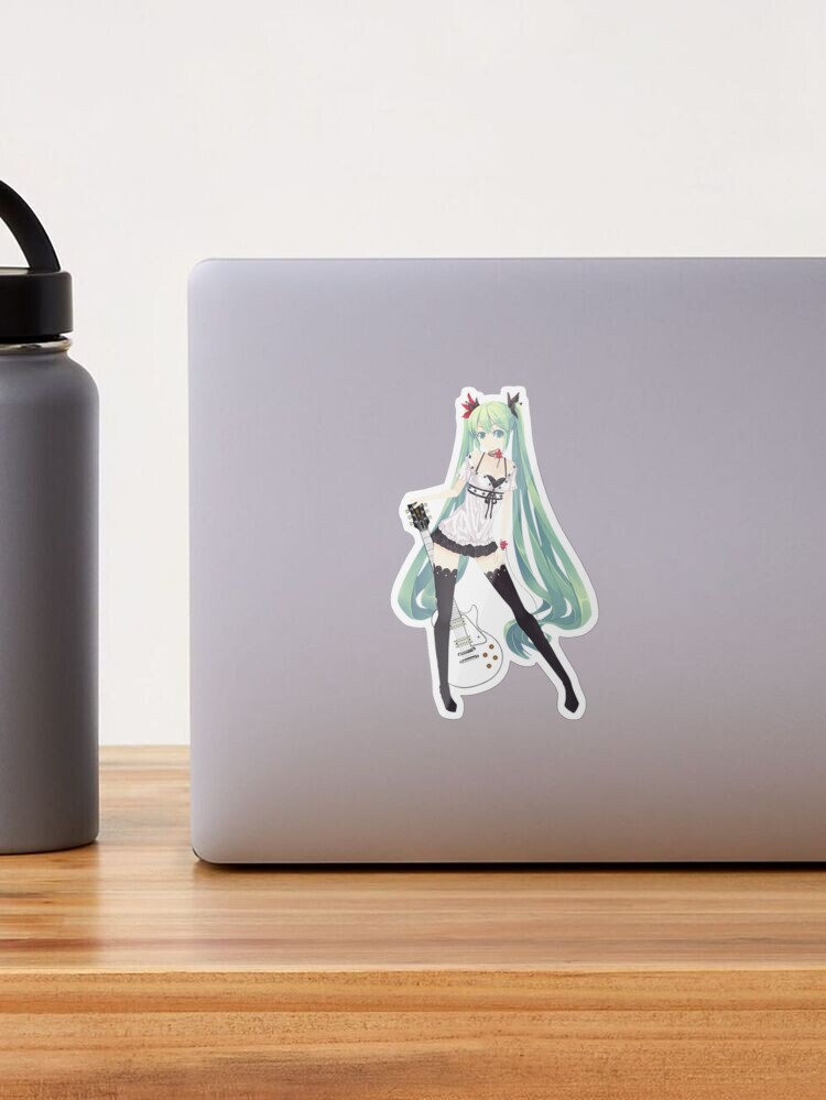 65pcs Hatsune Miku Stickers Cute Sticker Pack Guitar Skateboard Hand  Account Waterproof Phone Case Kawaii Packaging Laptop Skin