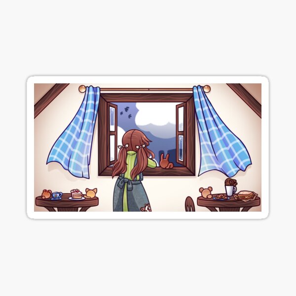 Bakery Babies: Cloudy Café Sticker