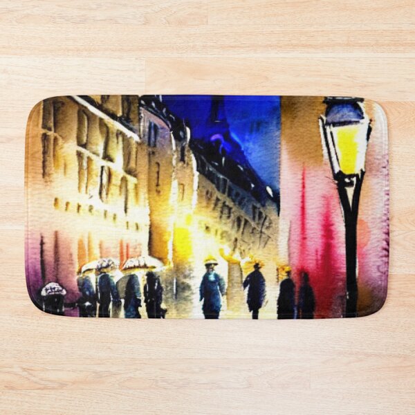 Item preview, Rainy night in Paris  designed and sold by BerylBez.