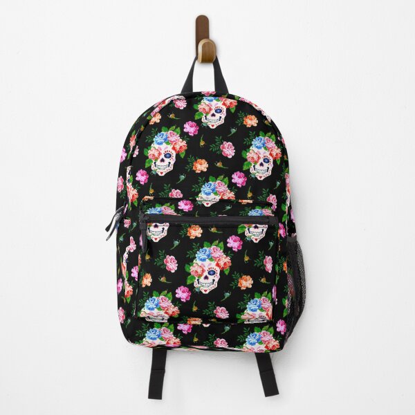 Item preview, Seamless pattern with skull and rose. Floral skull background designed and sold by Bunn-Bunn.