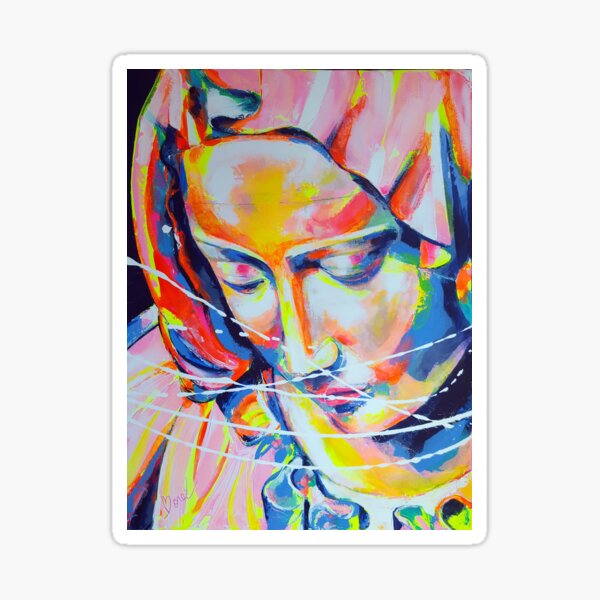 La Pieta inspirée de Michel-Ange Artpainting Sticker
