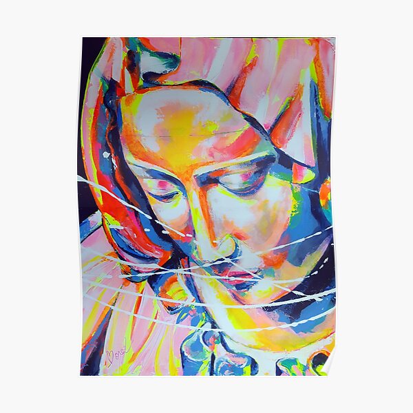 La Pieta inspirée de Michel-Ange Artpainting Poster