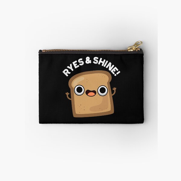 Item preview, Ryes And Shine Funny Bread Puns (Dark BG) designed and sold by punnybone.
