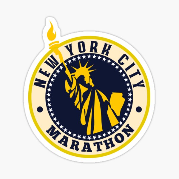 "New York City Marathon NYC Marathon 2022" Sticker for Sale by