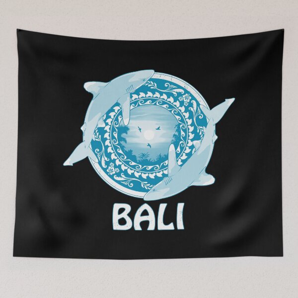 Item preview, Oceanic Whitetip Shark Bali Indonesia designed and sold by NicGrayGraphic.