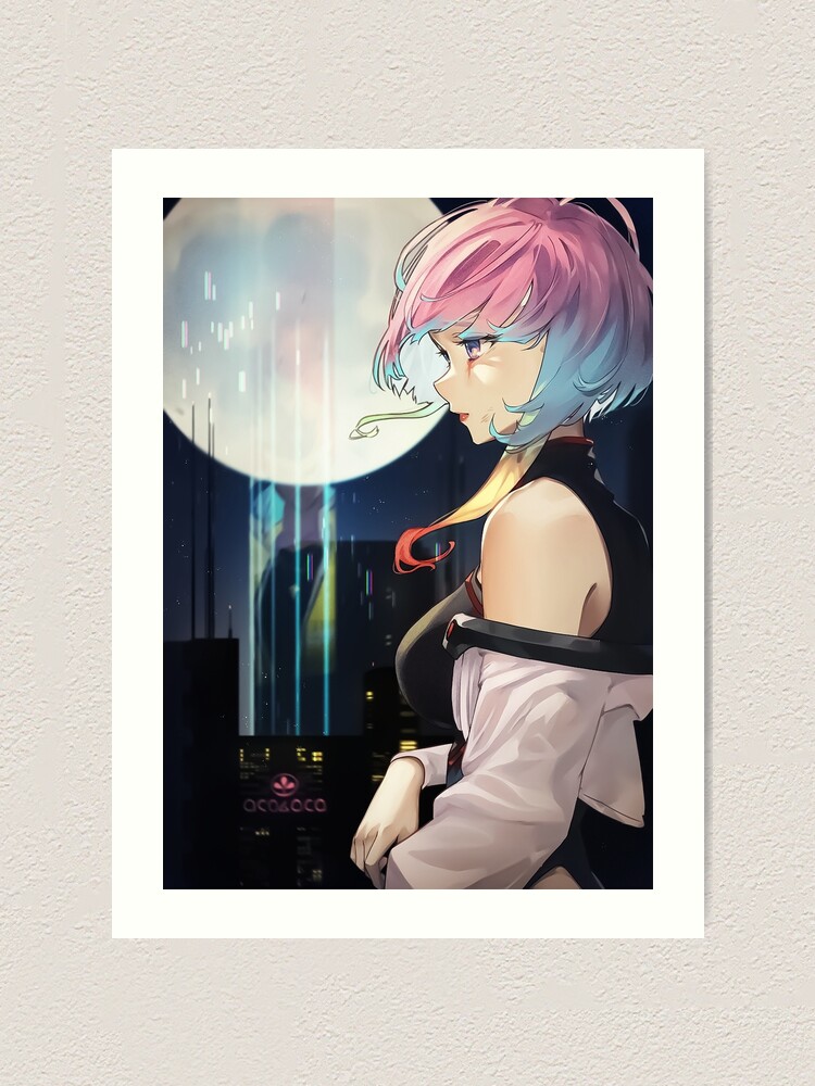 Lucy Cyberpunk Edgerunners | Art Print