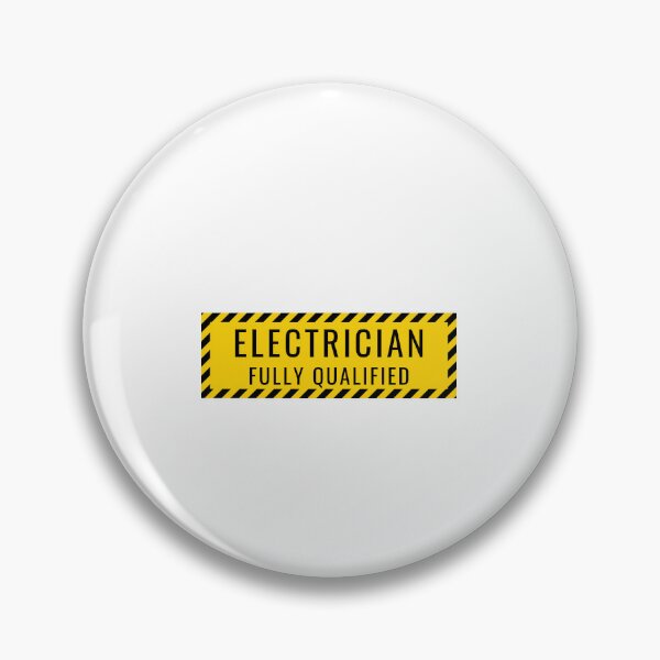 Item preview, Electrician Fully Qualified designed and sold by Quirky Dez.