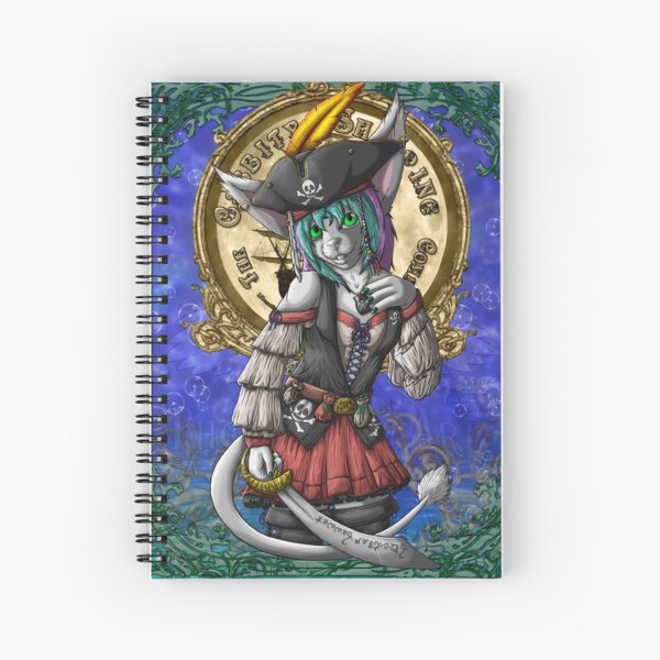 Captain Cabbity of TCSCo. Spiral Notebook