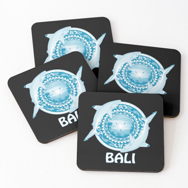 Item preview, Blacktip Reef Sharks Bali Indonesia designed and sold by NicGrayGraphic.