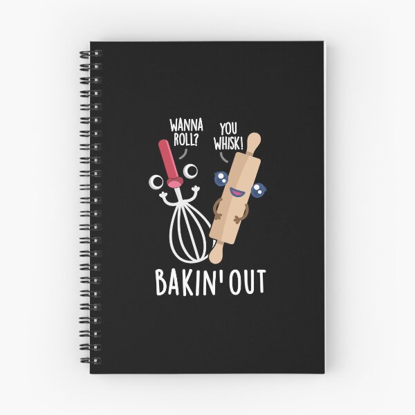 Item preview, Bakin Out Funny Baking Puns (Dark BG) designed and sold by punnybone.
