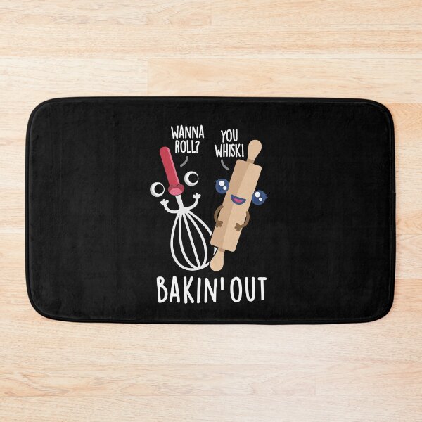 Item preview, Bakin Out Funny Baking Puns (Dark BG) designed and sold by punnybone.