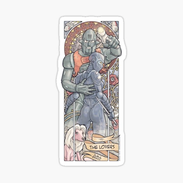 VI - THE LOVERS (ZeMiaL) Sticker