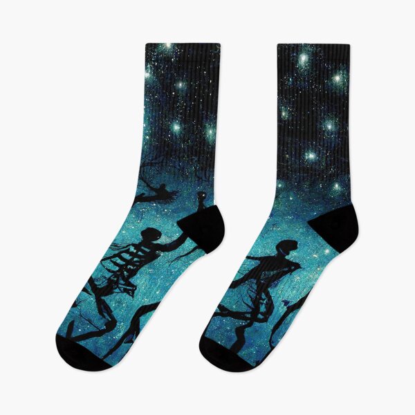 Item preview, Dancing Skeletons at Twilight designed and sold by Amy  Webb.