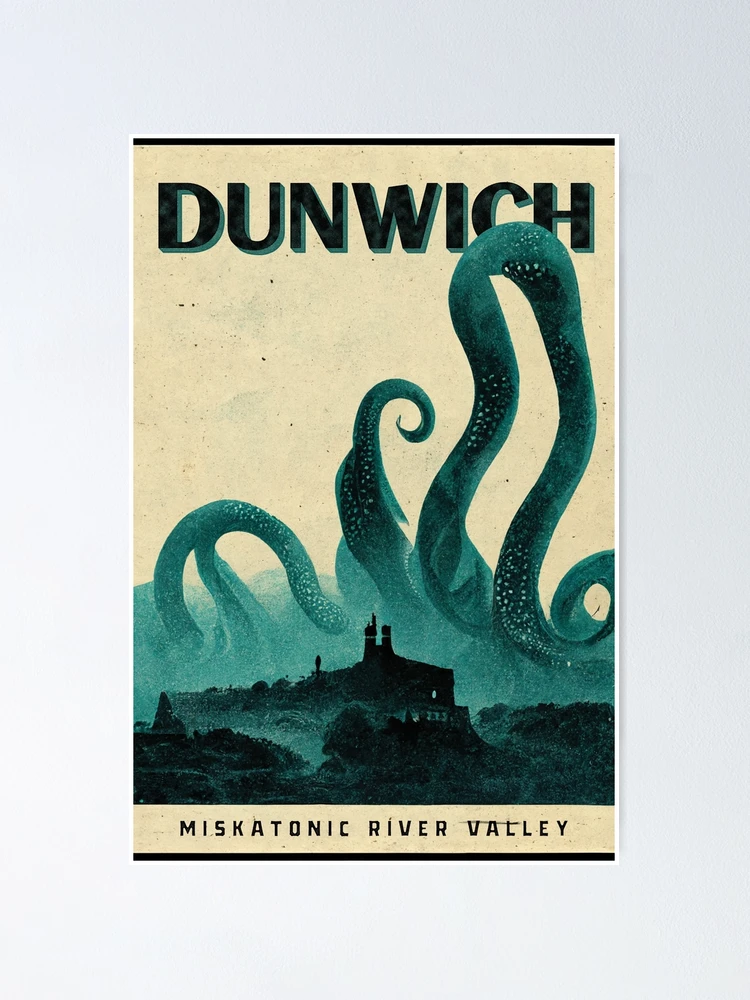 ArtStation - H.P. Lovecraft's Poster Collection - 17 retro travel posters