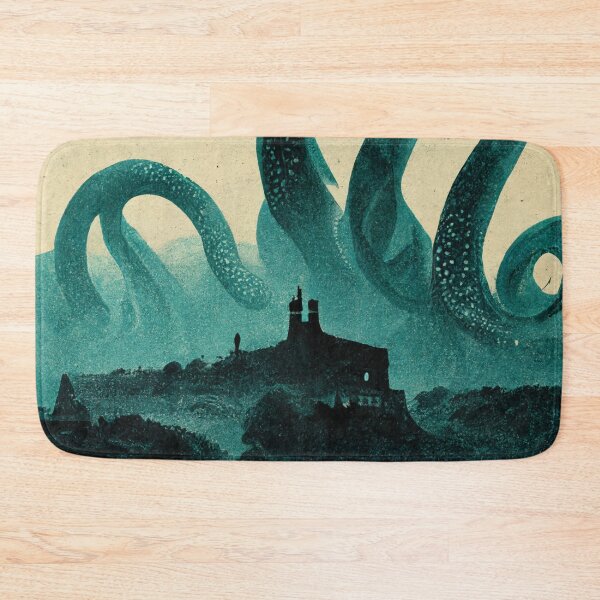 Item preview, Dunwich. Vintage Lovecraftian Travel Poster designed and sold by Wavesbender.