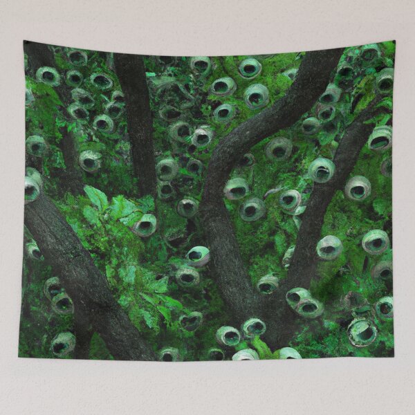 Item preview, Infinite Eye Stream - iFruit (Trees, Nature, Eyes, Digital Art) designed and sold by finiartshop.