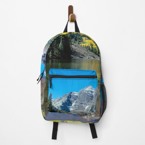 Item preview, Autumnal view of Rocky Mountain peaks called the Maroon Bells, between Pitkin County and Gunnison County, Colorado designed and sold by GestaltImagery.