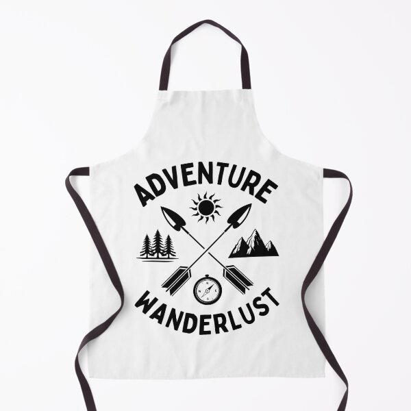 Item preview, Adventure Wanderlust Vintage Camping Lover Saying In Crossed Arrows Retro Style designed and sold by Bad Kitty Designz.