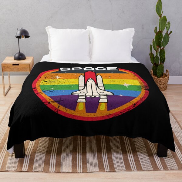 Space Shuttle Launch Throw Blankets For Sale | Redbubble