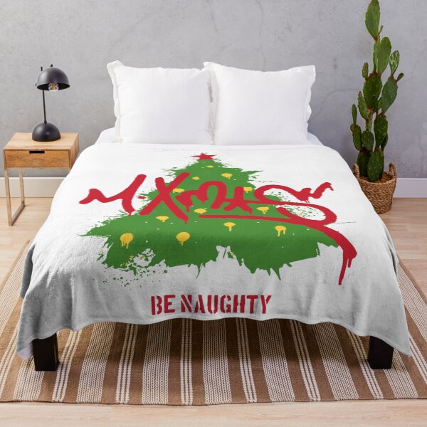 Item preview, Merry Xmas Be Naughty Graffiti Christmas designed and sold by WE-ARE-BANKSY.