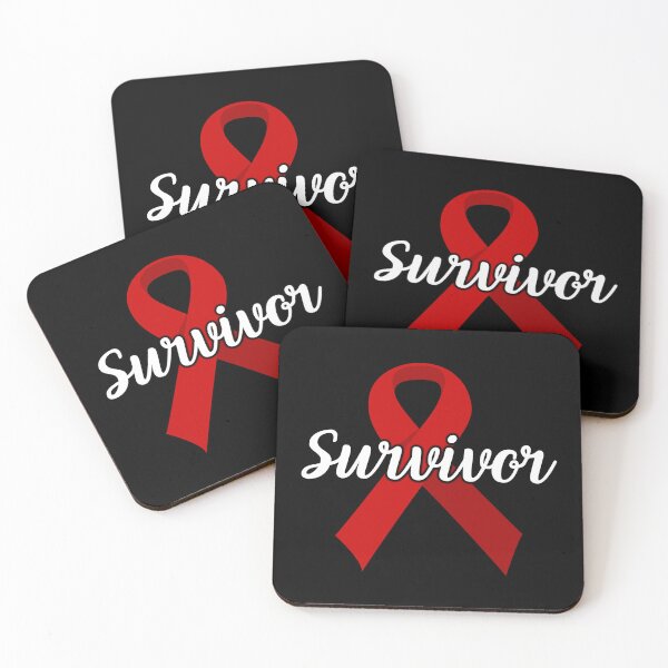 Item preview, Stroke Survivor Red Ribbon - Stroke Awareness designed and sold by Simple429.