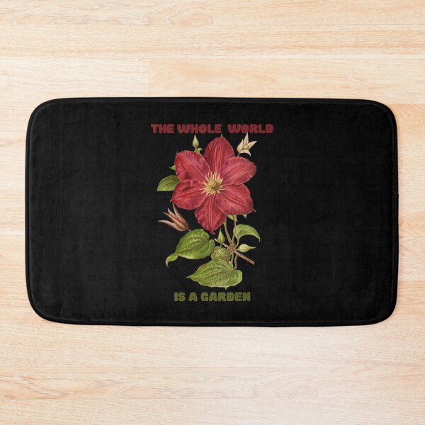 Item preview, THE WHOLE WORLD IS A GARDEN designed and sold by netdota.