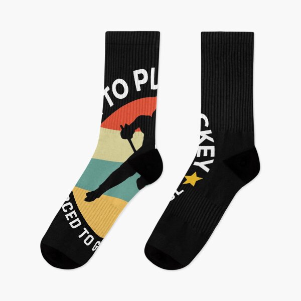 Item preview, Born to play hockey forced to go to school designed and sold by madraso.