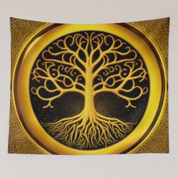 Item preview, wise mystical tree designed and sold by Dbanksdesign.