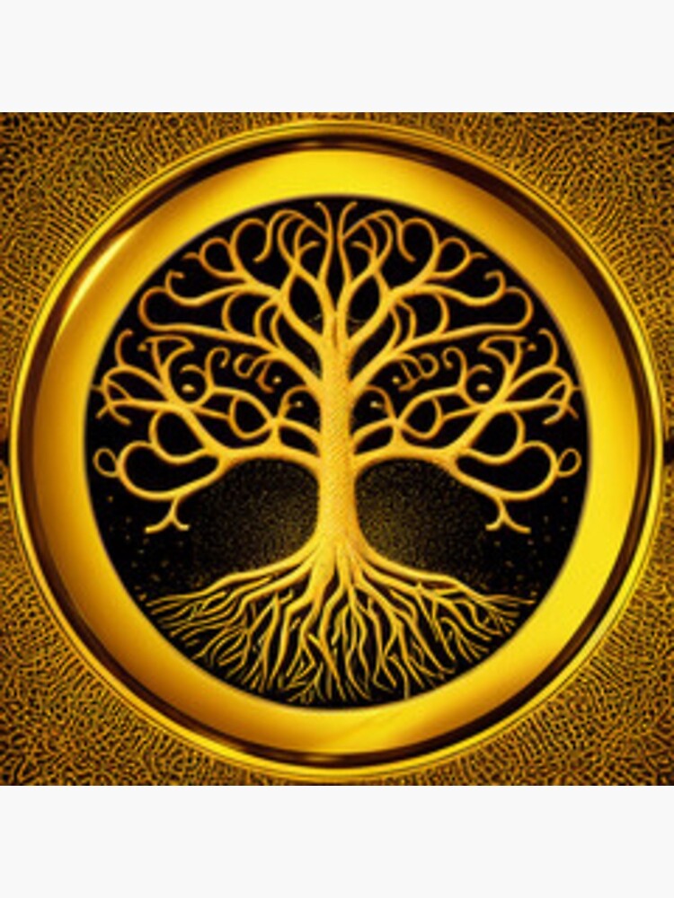 Wise Mystical Tree AI generator Poster for Sale by GraymanShop