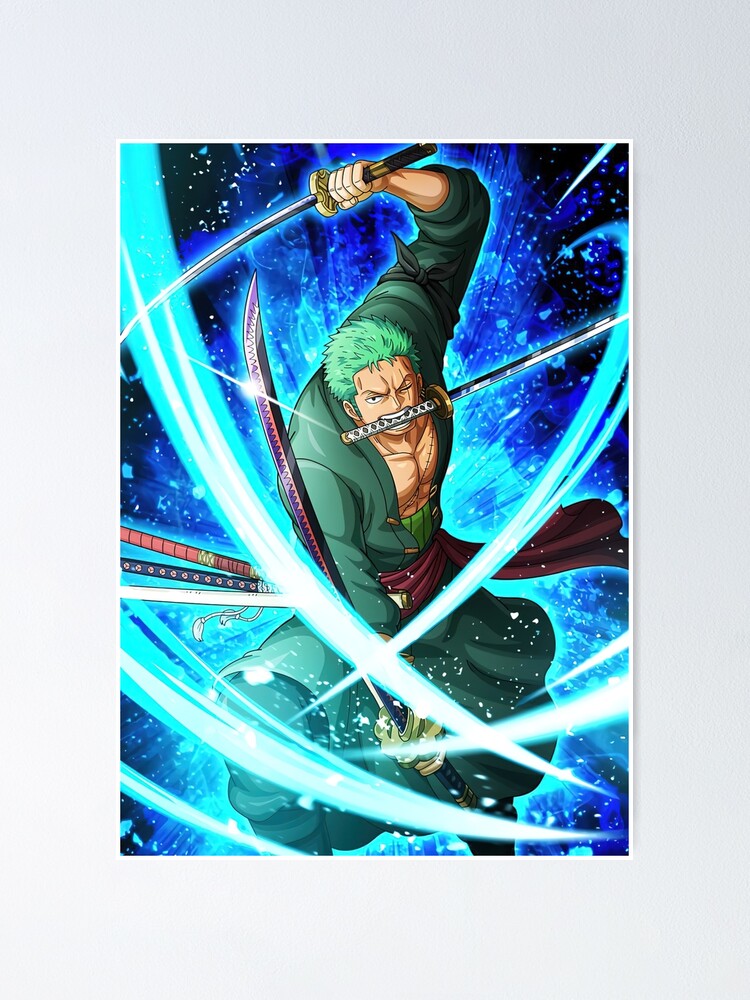 Zoro - Manga Anime Design V2 - Zoro Roronoa - Posters and Art Prints