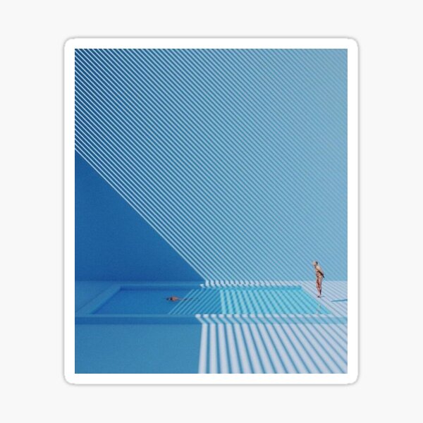 Item preview, Swim Pool from Hockney designed and sold by JanetVanced.