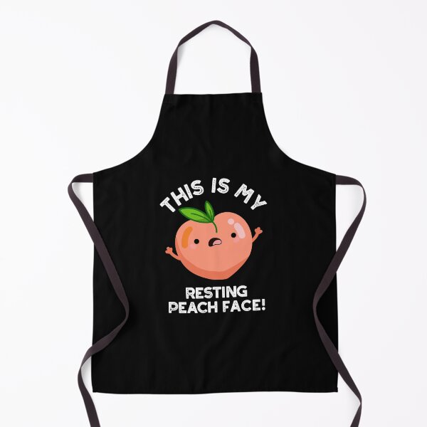 Item preview, This Is My Resting Peace Face Funny Fruit Puns (Dark BG) designed and sold by punnybone.